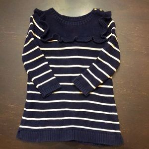 Baby Gap nautical sweater dress. 12-18 months